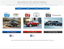 Tablet Screenshot of citymotor.com